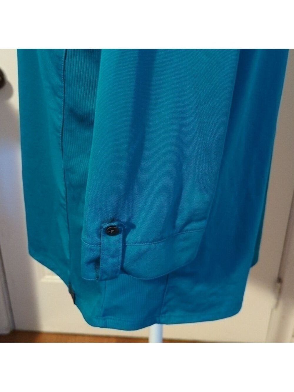 OGIO Polo Shirt Ladies Large Teal V-Neck - Picture 6 of 13